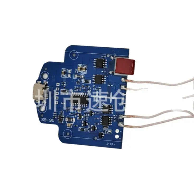 Double Coil Fast Wireless Charging PCBA Board 10W with Foreign Matter Detection