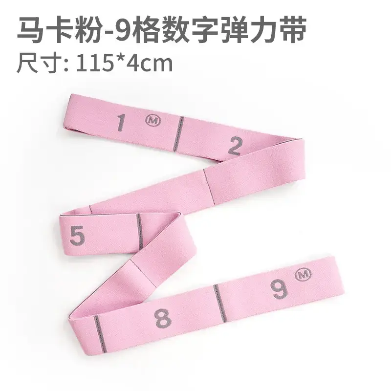 Cross-Border Supply of Yoga Resistance Bands, Fitness Resistance Bands, Dance Training Bands for Adults and Children, Digital Stretch Resistance Bands - Image 9