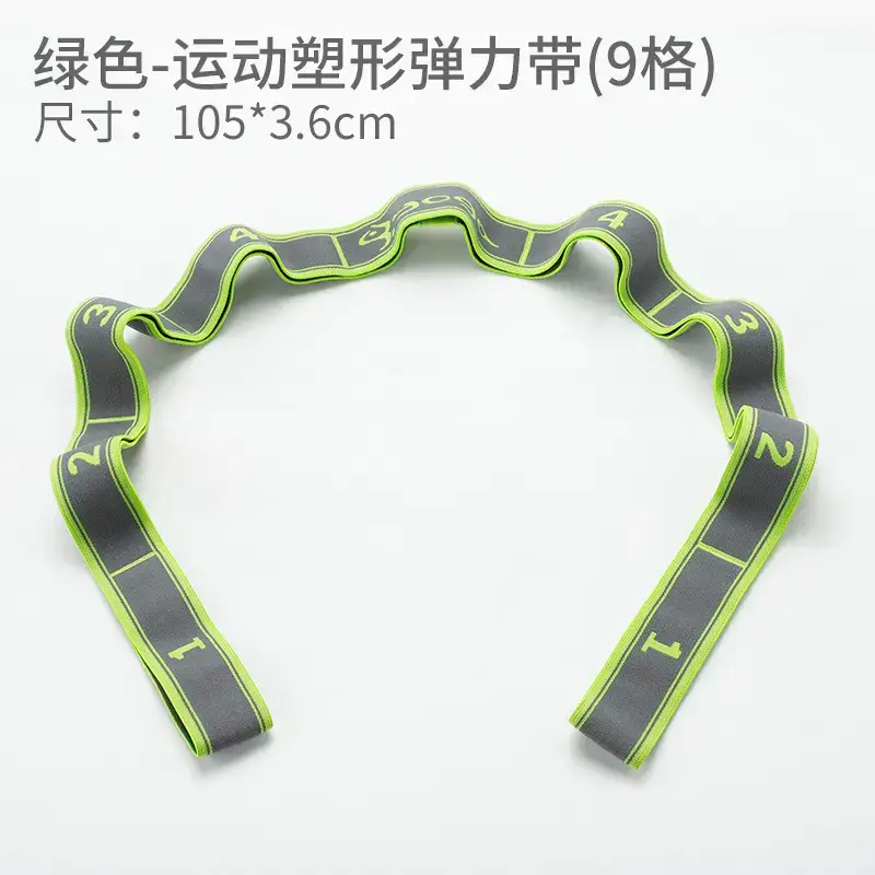 Cross-Border Supply of Yoga Resistance Bands, Fitness Resistance Bands, Dance Training Bands for Adults and Children, Digital Stretch Resistance Bands - Image 26