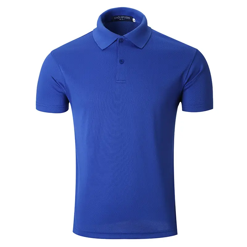 Men Yellow Polo T-Shirt with Logo Custom Print