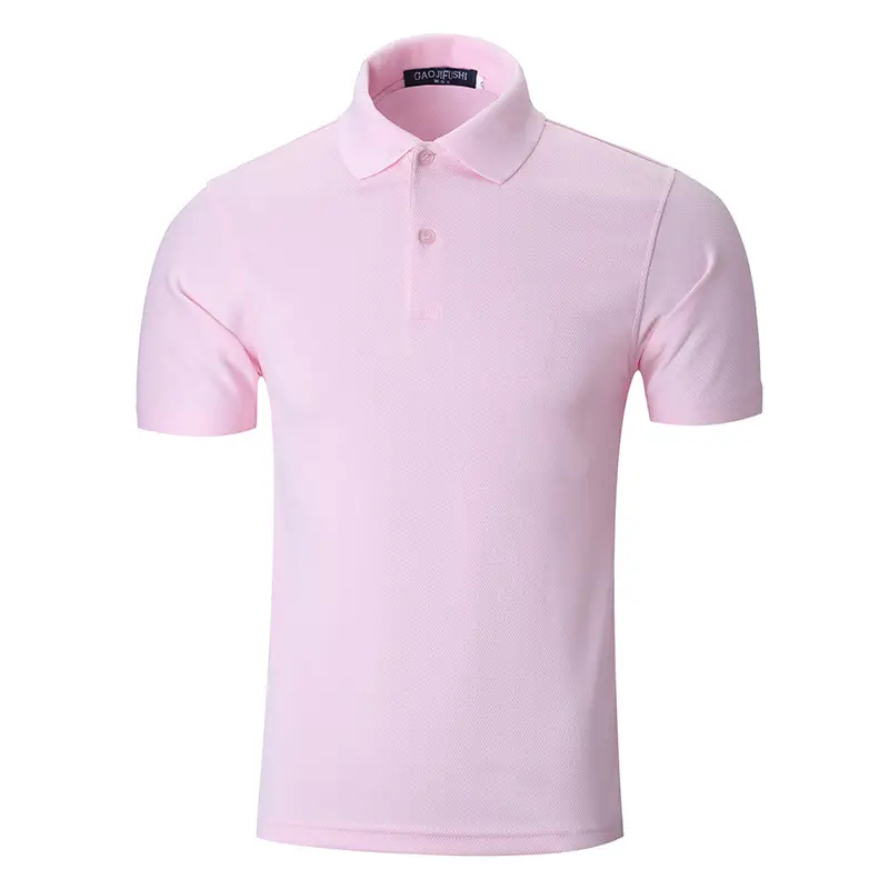 Men Yellow Polo T-Shirt with Logo Custom Print