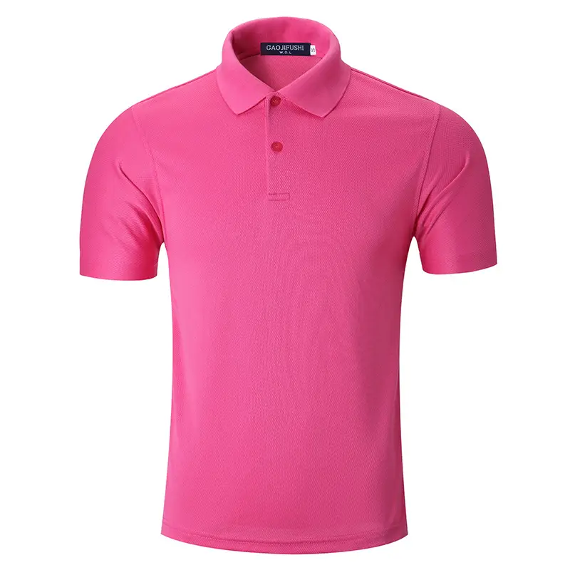 Men Yellow Polo T-Shirt with Logo Custom Print