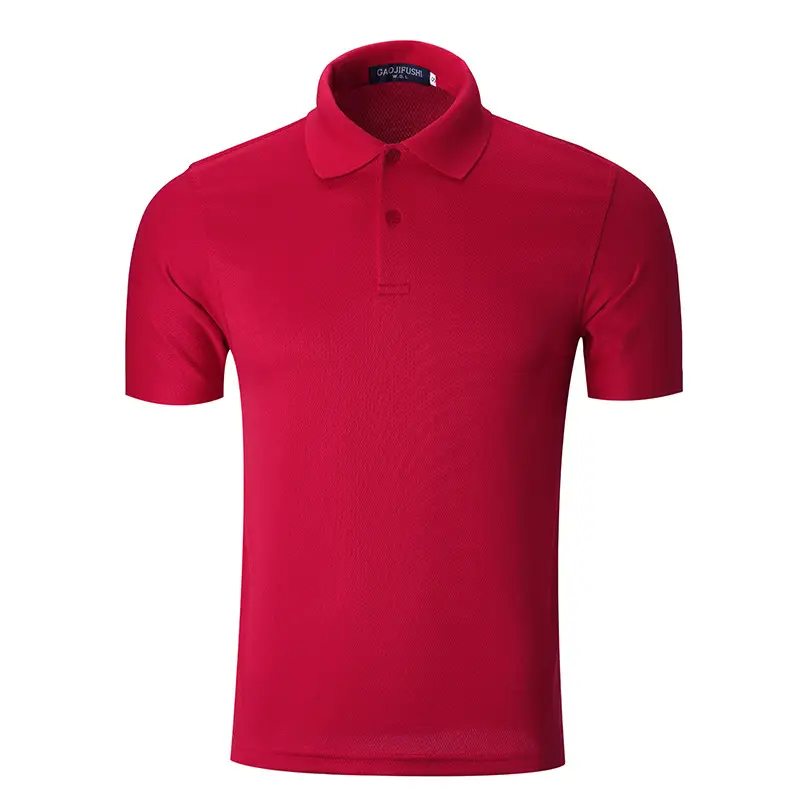 Men Yellow Polo T-Shirt with Logo Custom Print