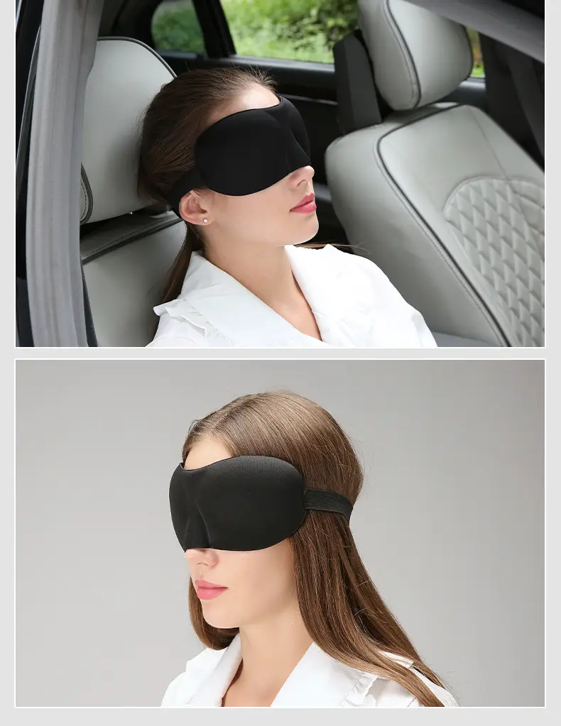 Eye Mask for Sleep, Light-Blocking, Zero-Pressure, Special for Sleep, Travel, Lunch Break, Relieve Fatigue, Deep Sleep, 3D Stereo Eye Mask, Customized — feature 11