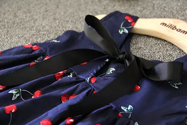 Korean Princess Sleeveless Printed Dress for Girls — feature 20