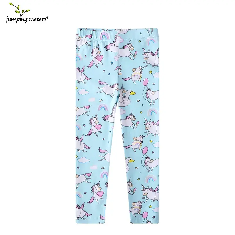 Girls Mermaid Printed Pink Leggings Set - Image 11