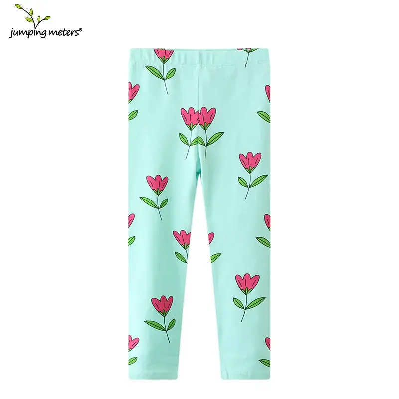 Girls Mermaid Printed Pink Leggings Set - Image 12