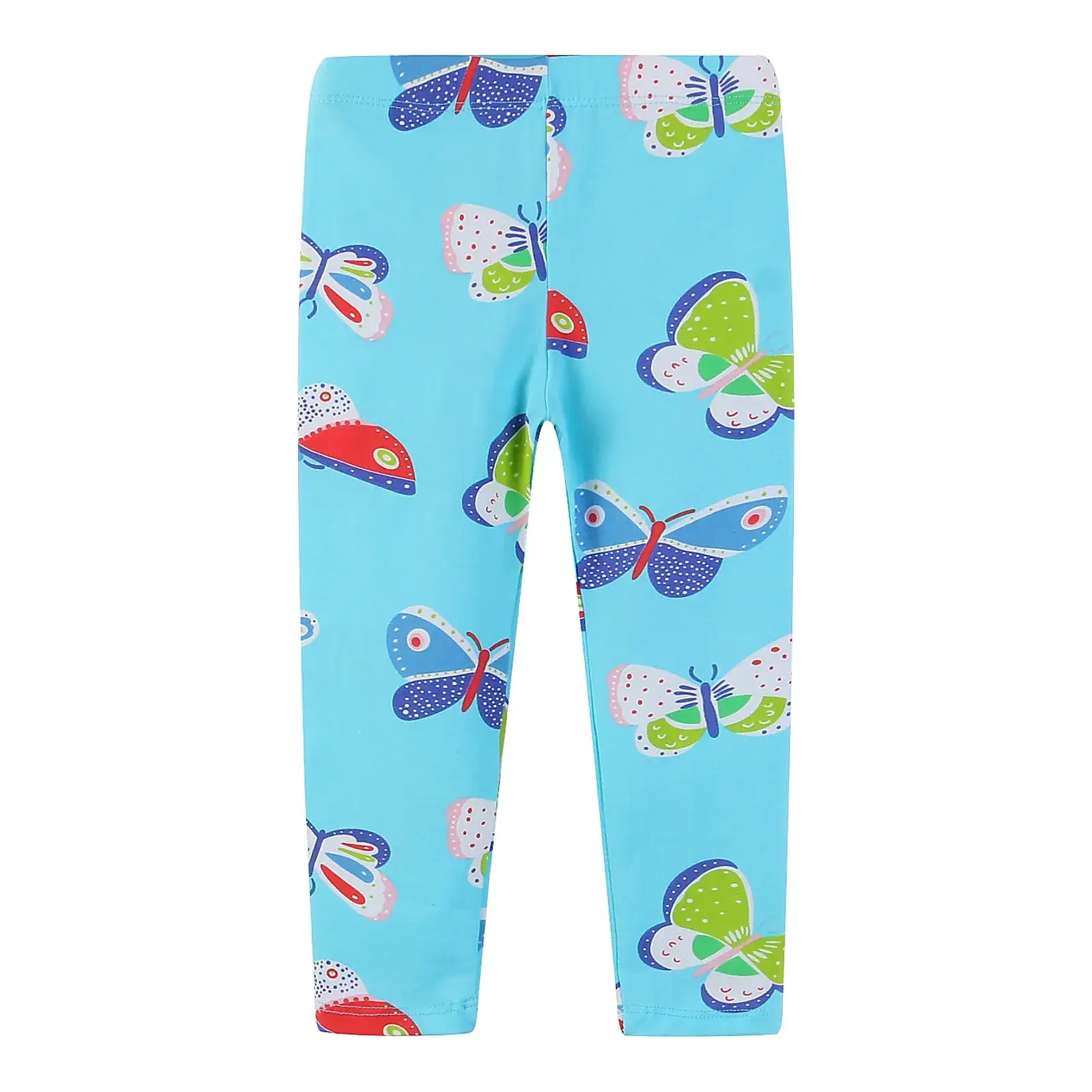 Girls Mermaid Printed Pink Leggings Set - Image 2