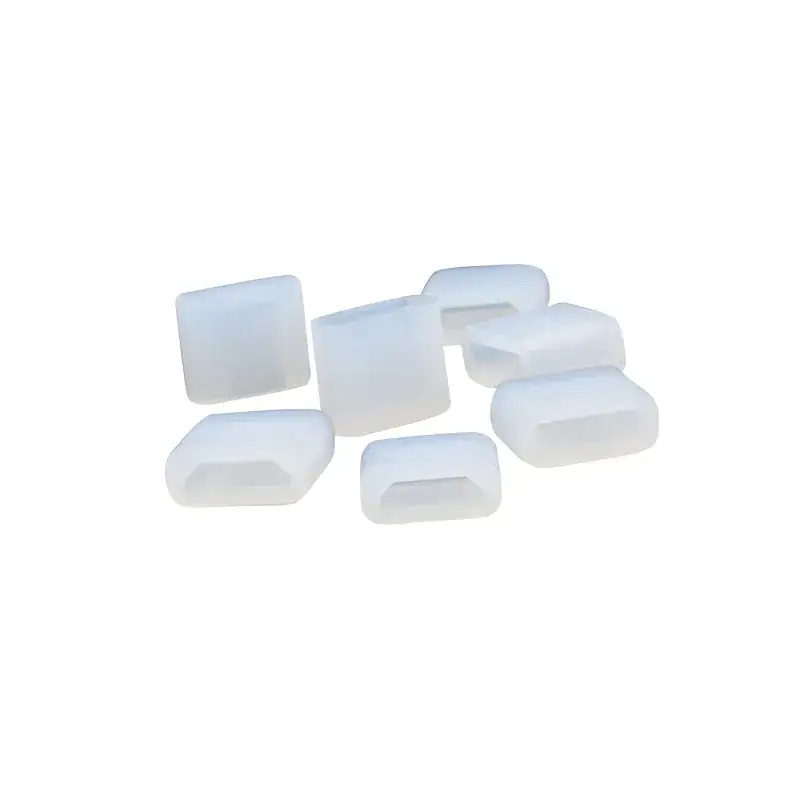 iPhone Micro USB Dust Cover Transparent Silicone - Image 5