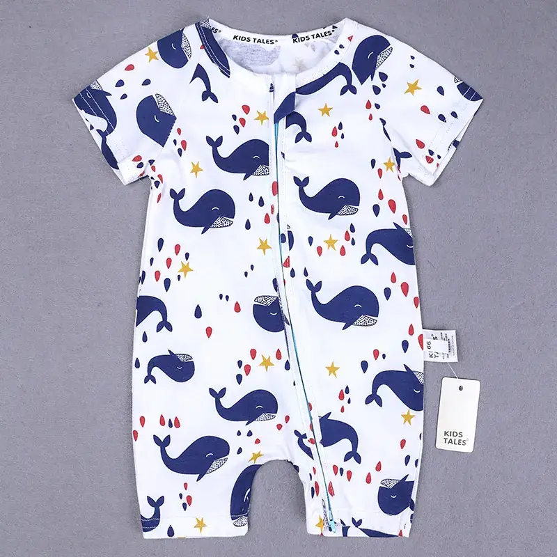 Baby Dinosaur Printed Shorts Set Blue
