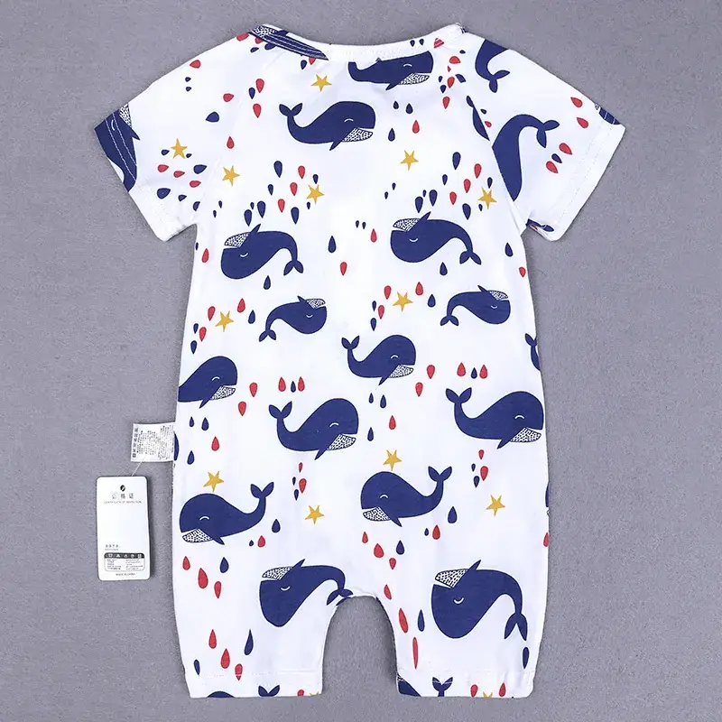 Baby Dinosaur Printed Shorts Set Blue
