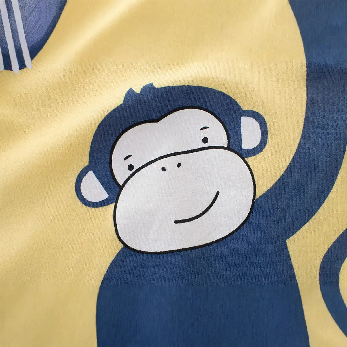 Boys Cartoon T-Shirts 2024 Summer Cotton White Yellow Blue - Image 5