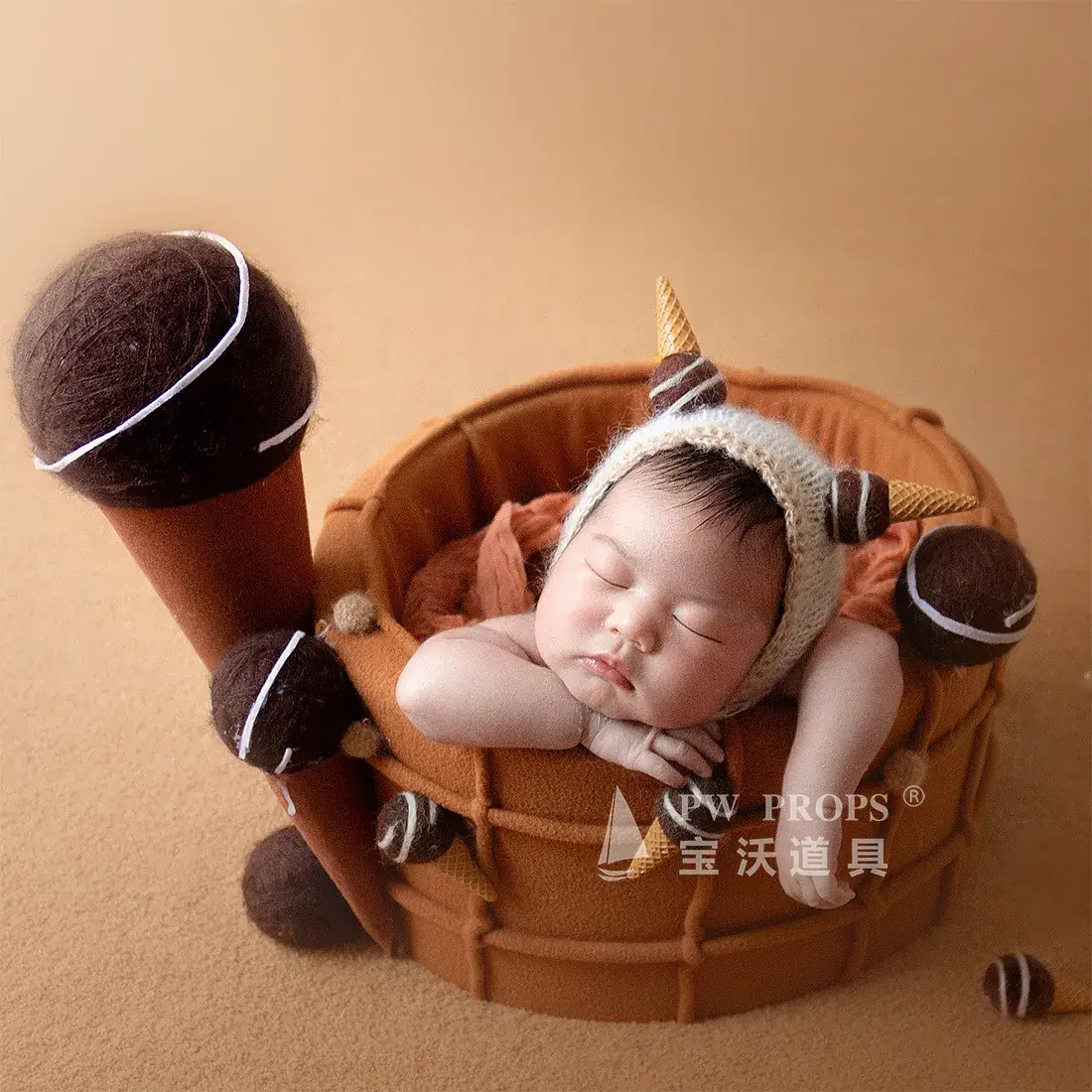 Baby Unicorn Hat Photo Props for Photography Studio