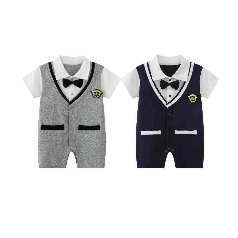 Baby Suit Korean Style Cotton Short Sleeve