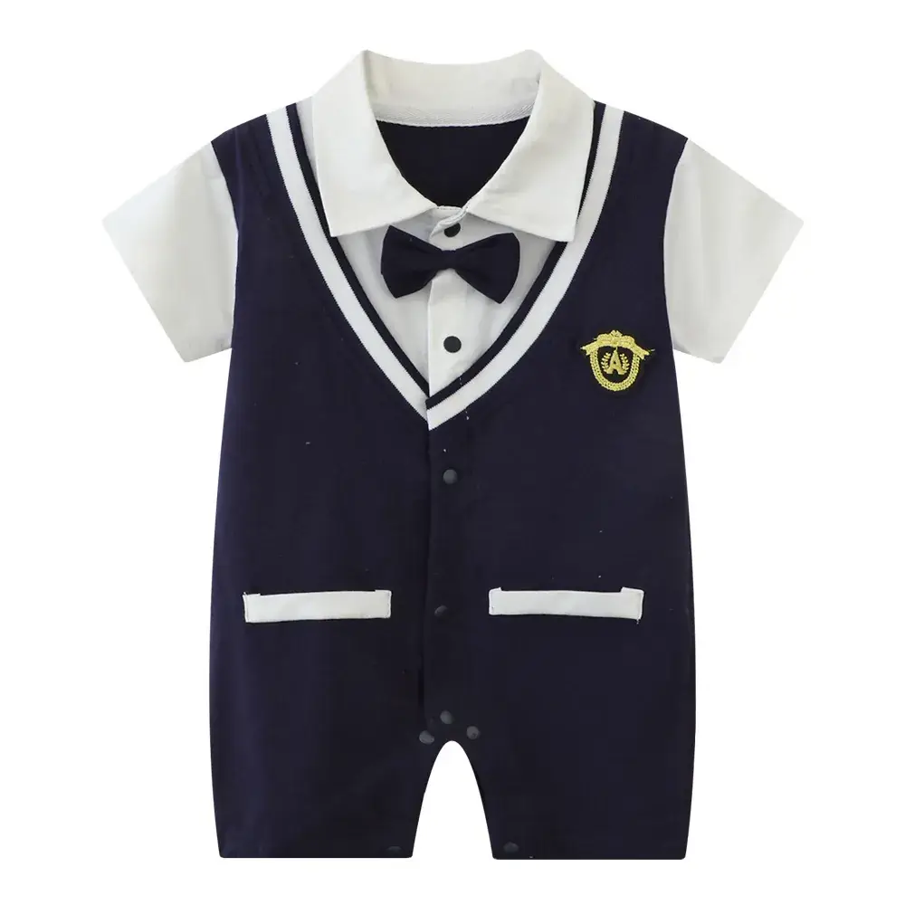 Baby Suit Korean Style Cotton Short Sleeve