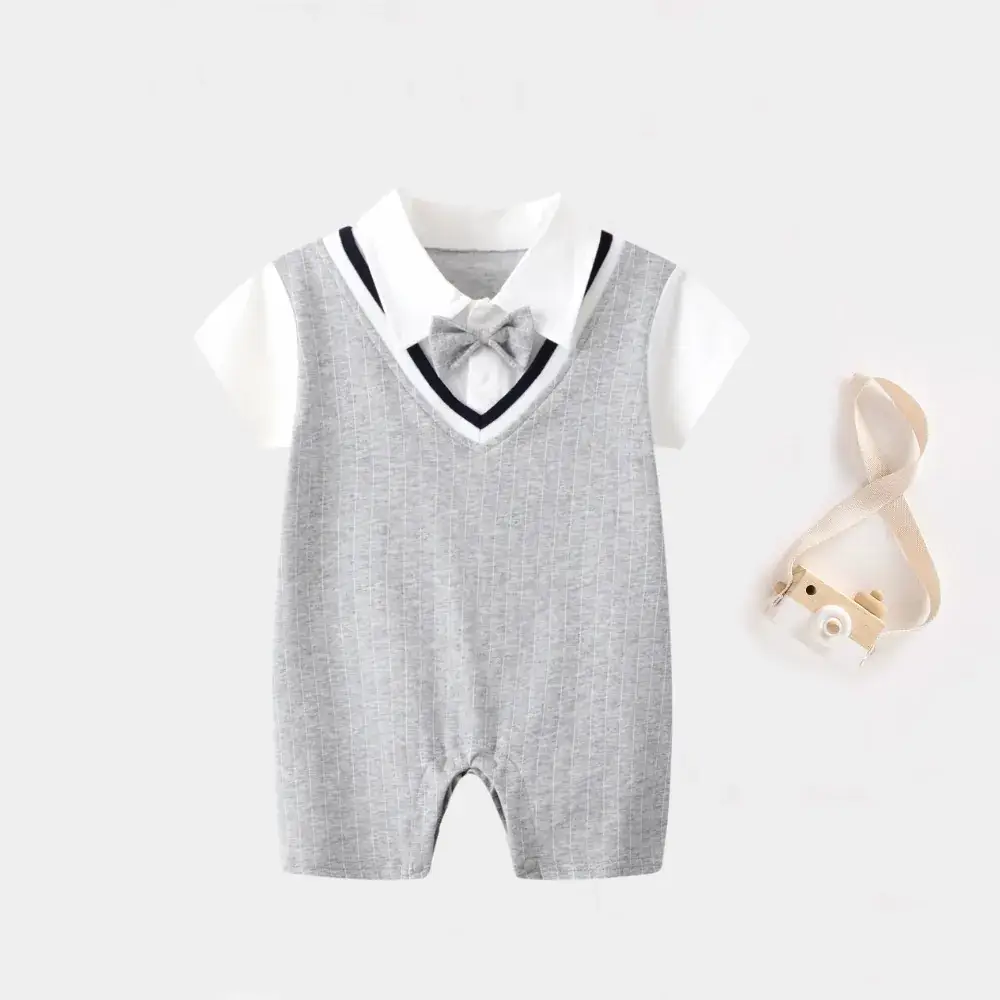 Baby Suit Korean Style Cotton Short Sleeve