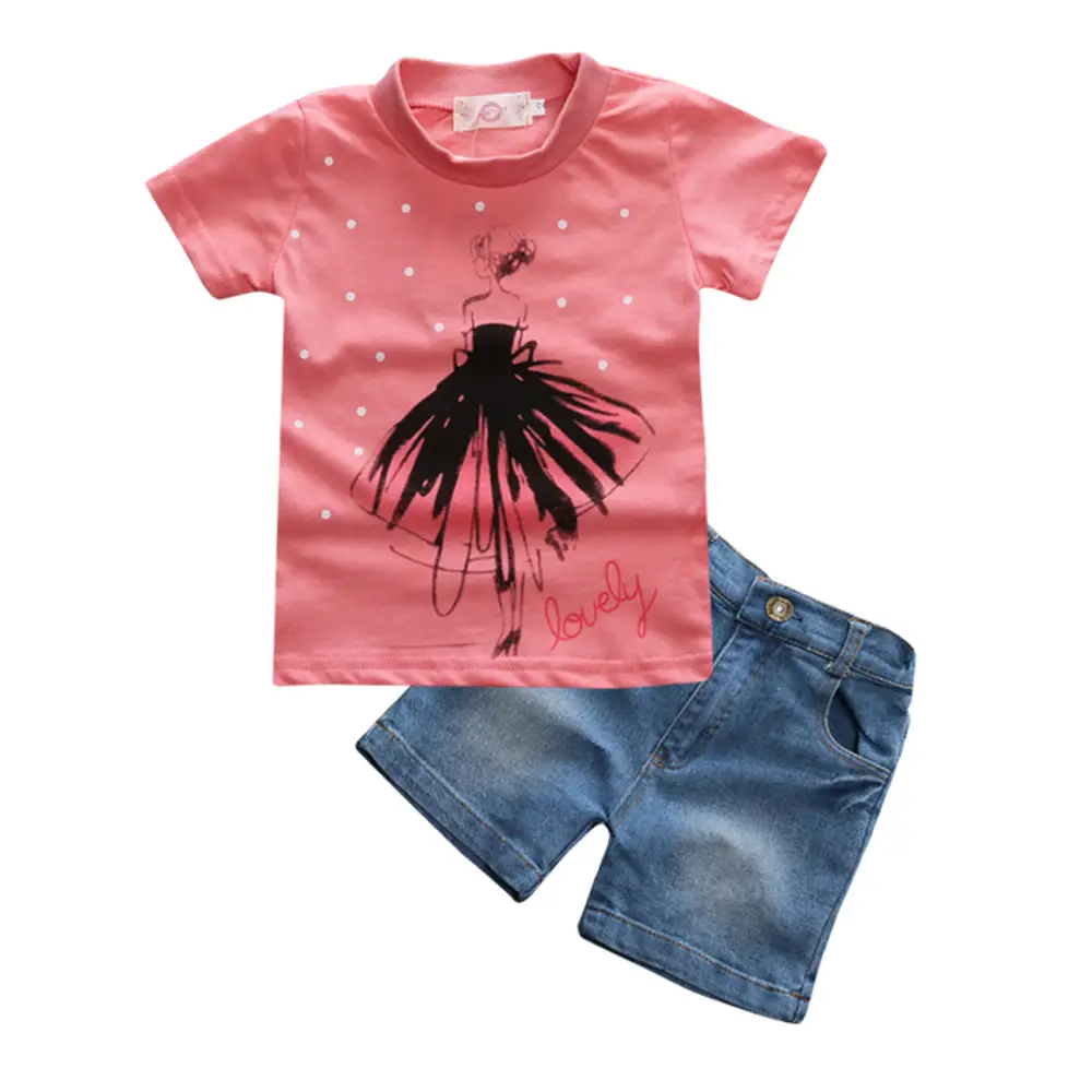 Blue Denim Shorts Set for Boys Summer Wear - Image 8