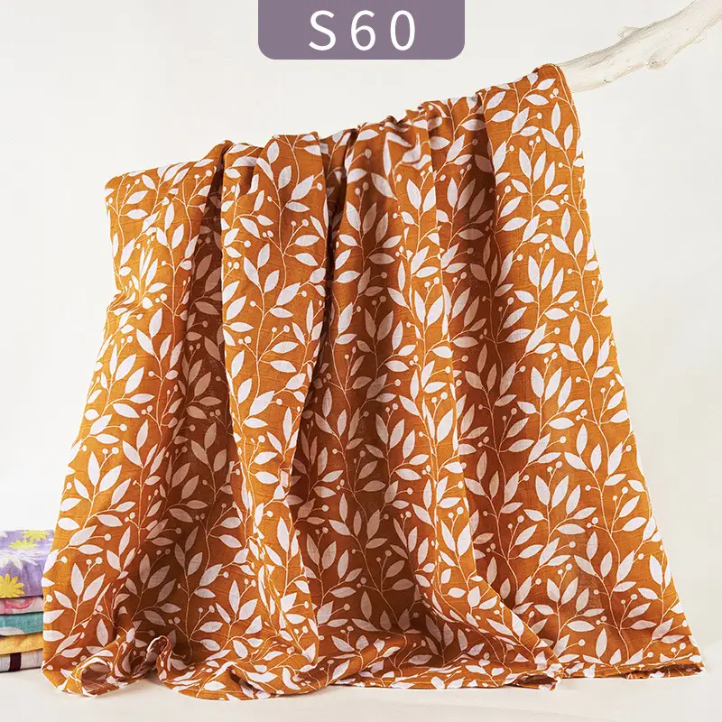 Baby Gauze Wrap Blanket 120x110 Swaddle Set - Image 9