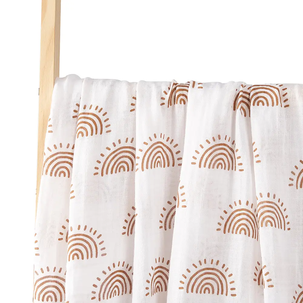 Baby Gauze Wrap Blanket 120x110 Swaddle Set - Image 11