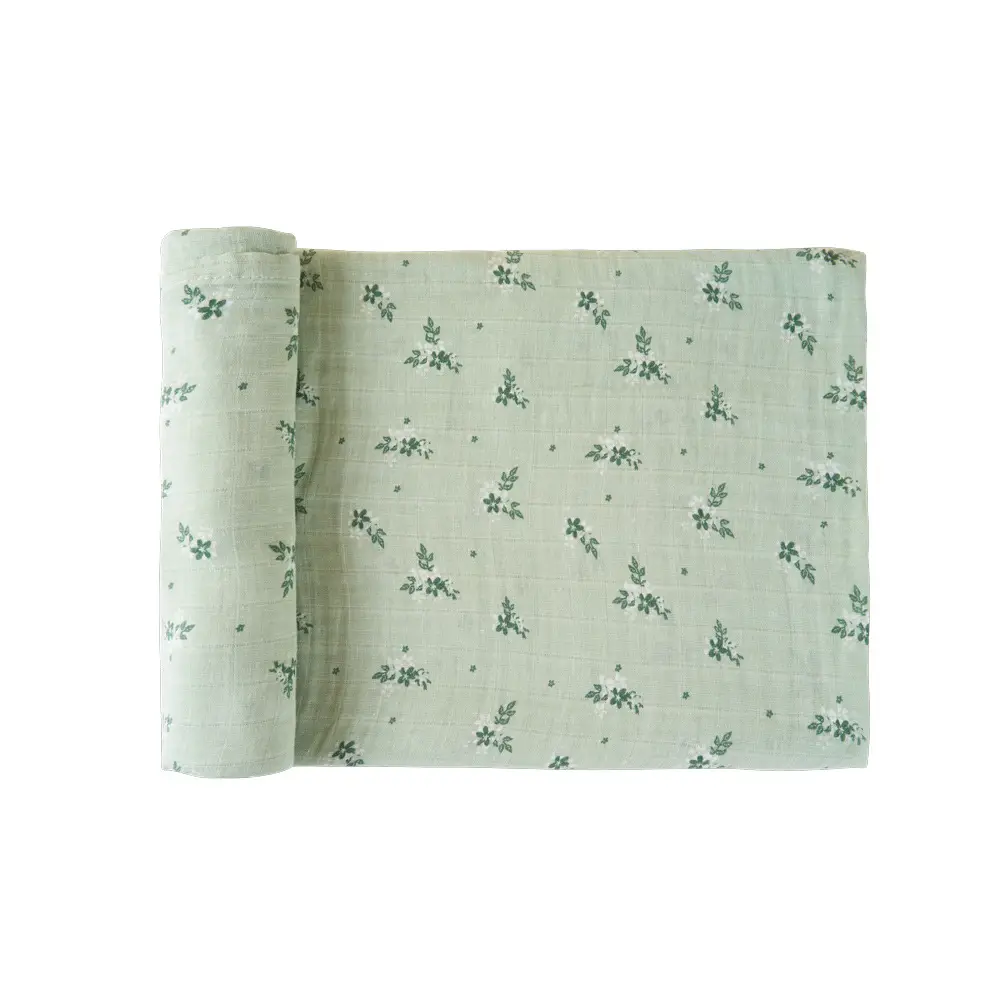 Baby Gauze Wrap Blanket 120x110 Swaddle Set - Image 19