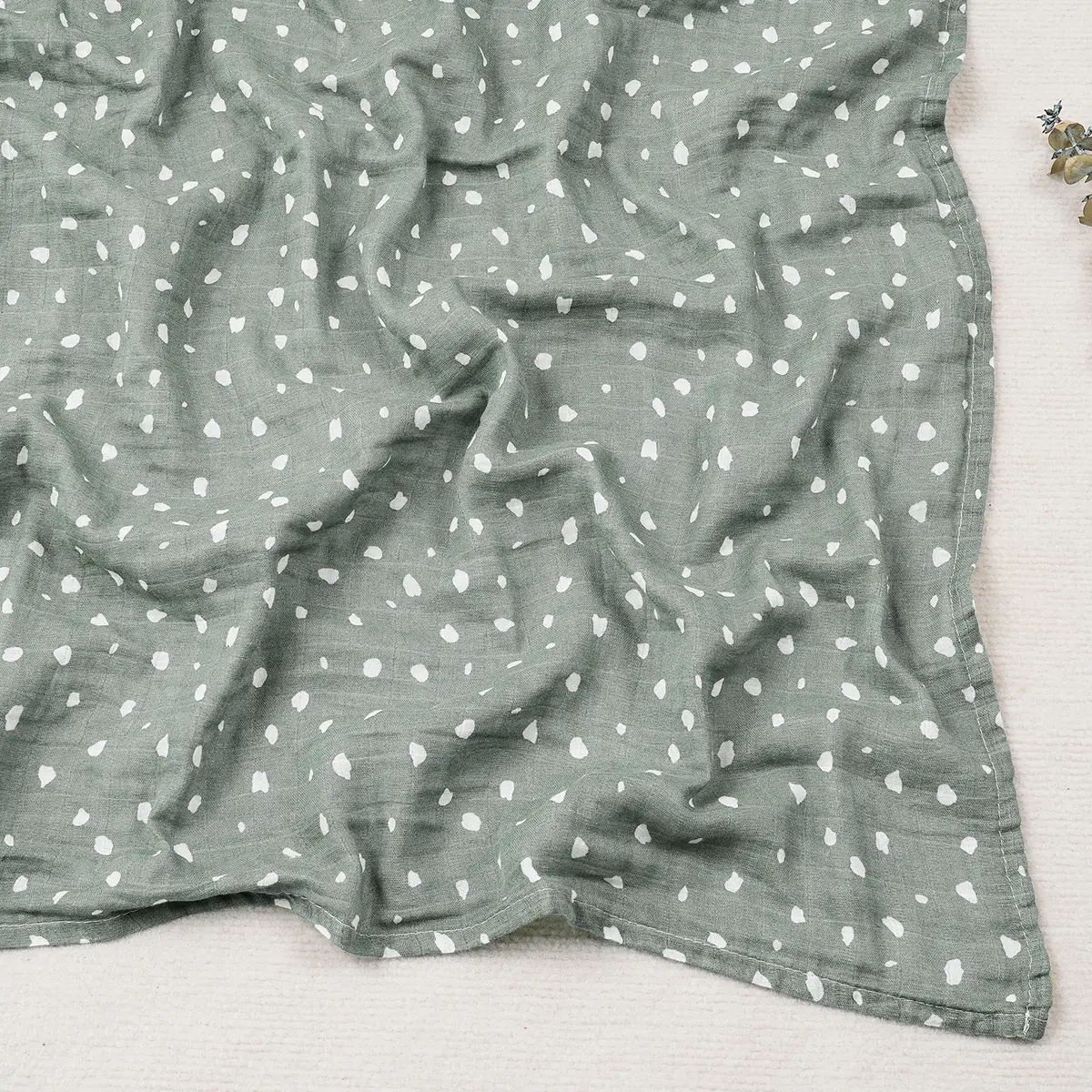 Baby Gauze Wrap Blanket 120x110 Swaddle Set - Image 22