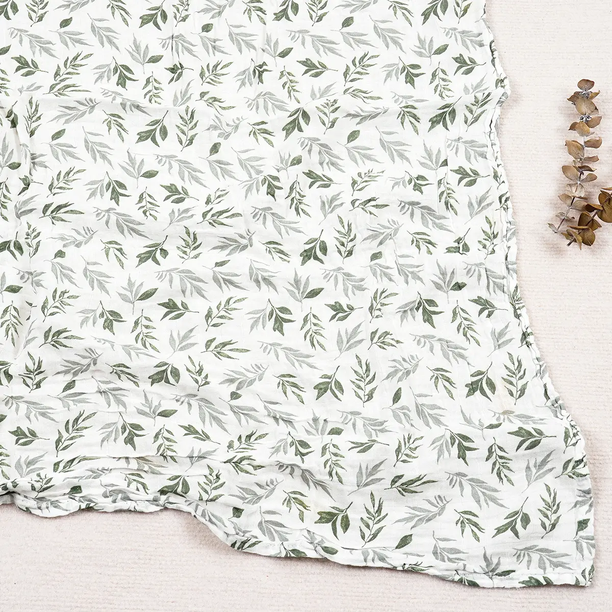 Baby Gauze Wrap Blanket 120x110 Swaddle Set - Image 23