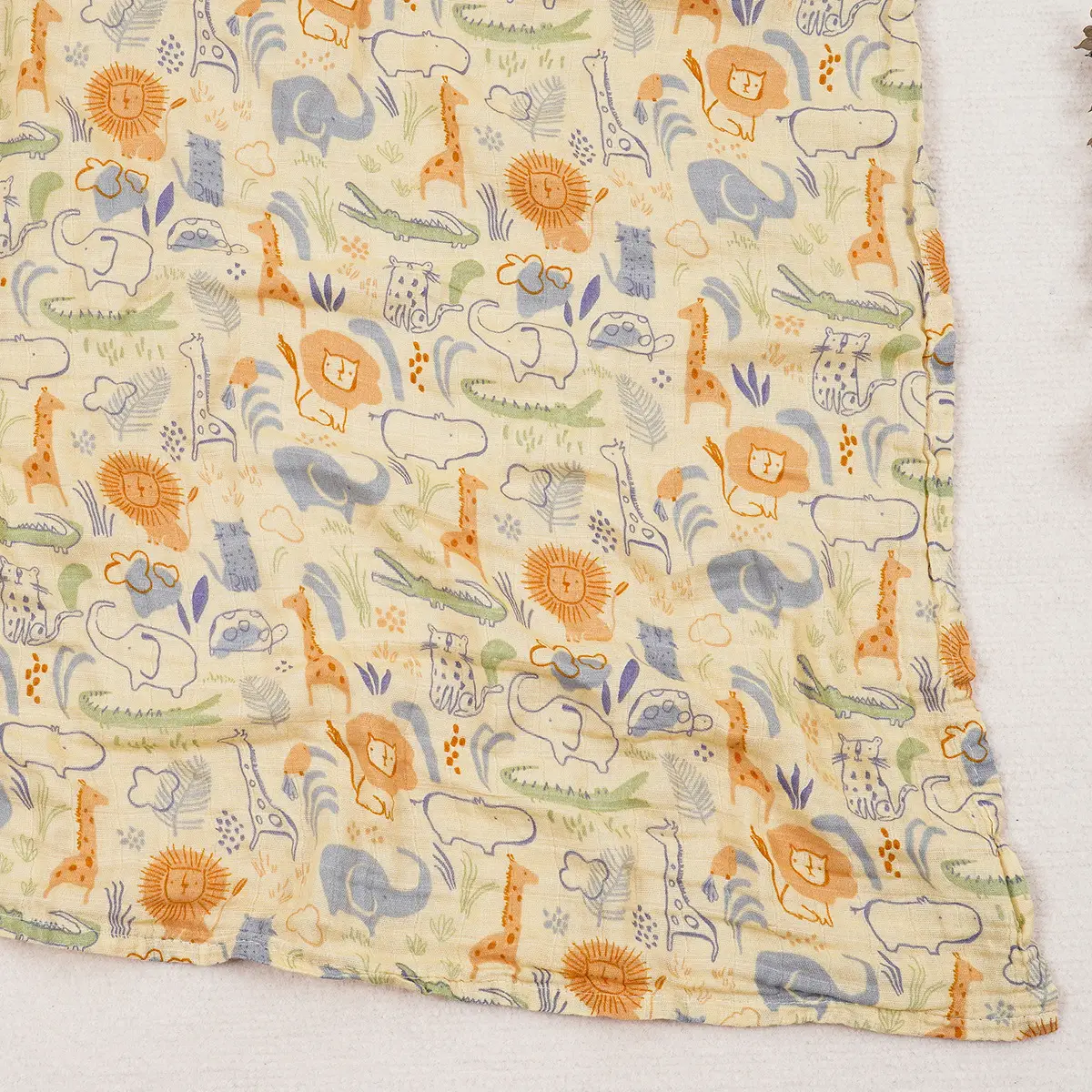 Baby Gauze Wrap Blanket 120x110 Swaddle Set - Image 24