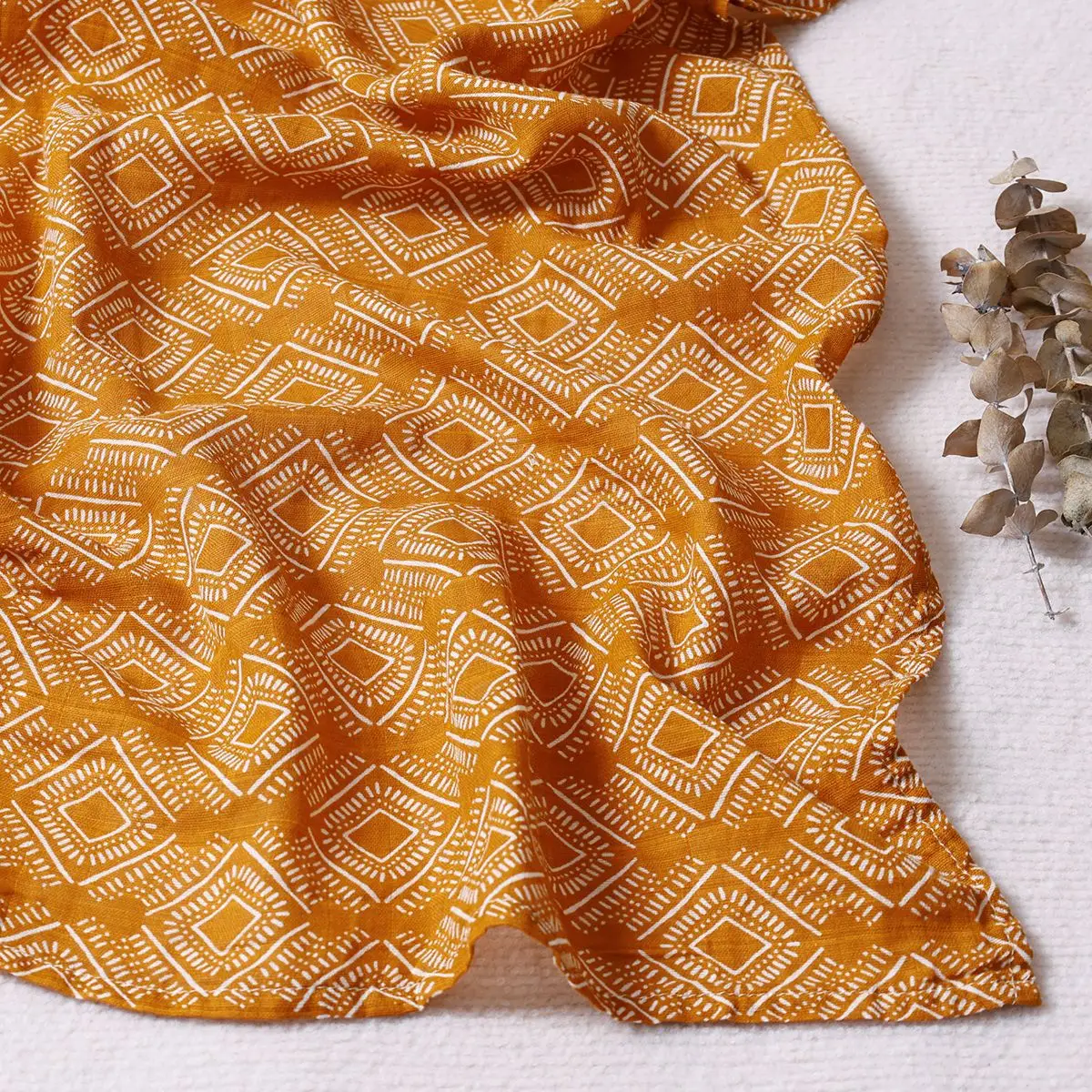 Baby Gauze Wrap Blanket 120x110 Swaddle Set - Image 31
