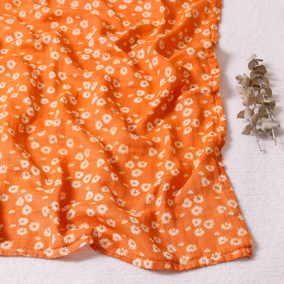 Baby Gauze Wrap Blanket 120x110 Swaddle Set - Image 34