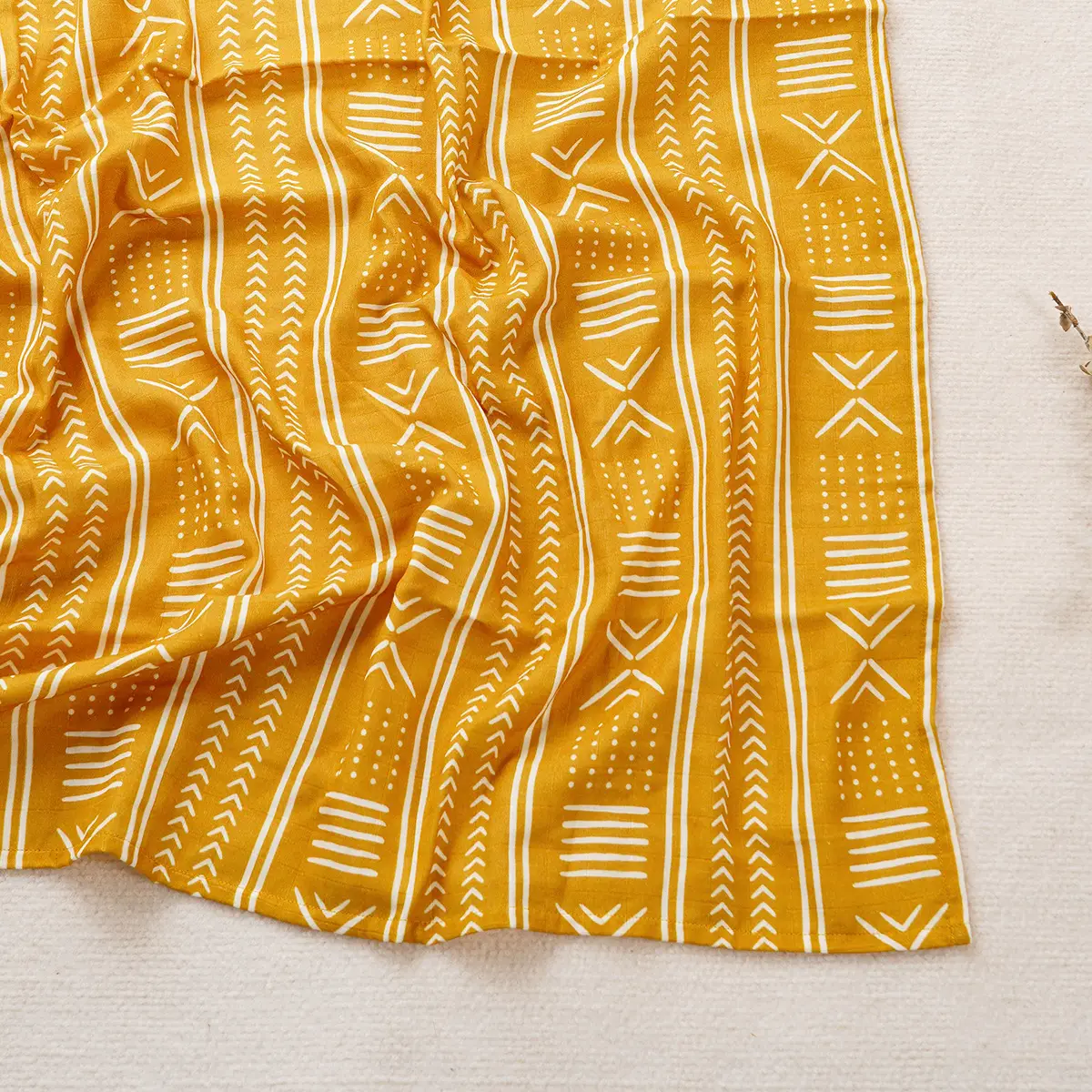 Baby Gauze Wrap Blanket 120x110 Swaddle Set - Image 5