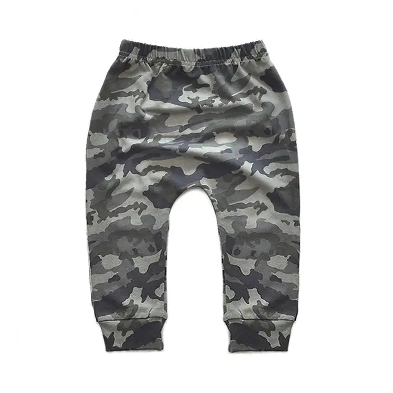 Baby Cotton Mosquito-Proof Camouflage Pants Grey - Image 24