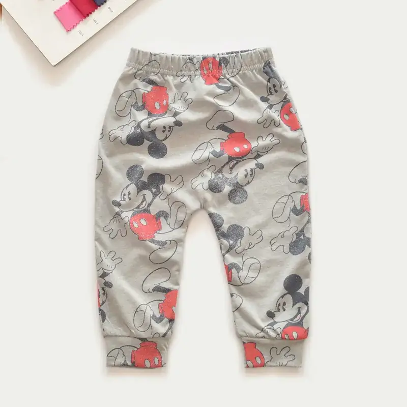 Baby Cotton Mosquito-Proof Camouflage Pants Grey - Image 13