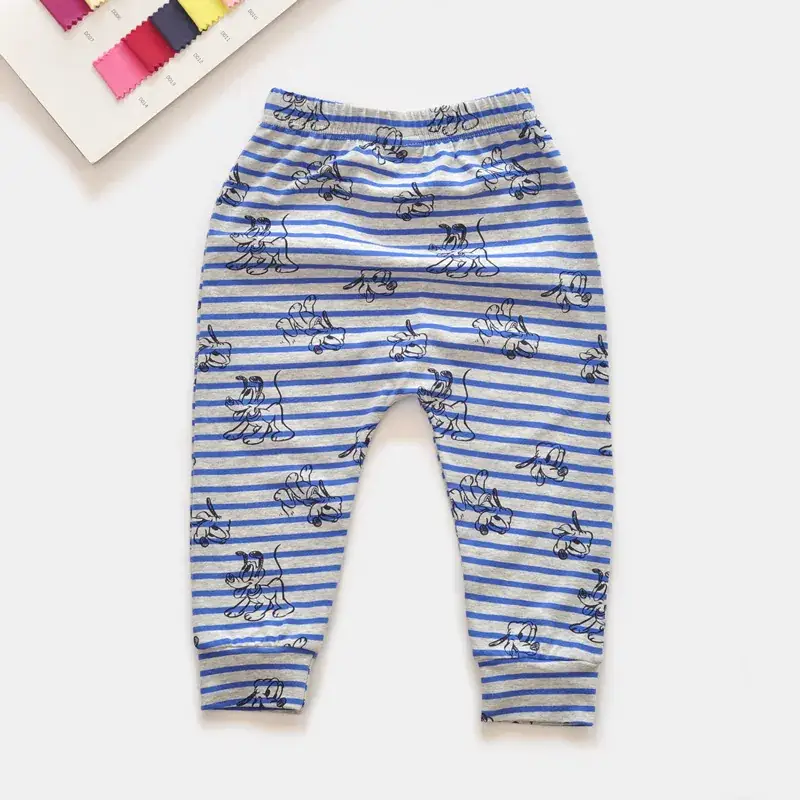Baby Cotton Mosquito-Proof Camouflage Pants Grey - Image 2