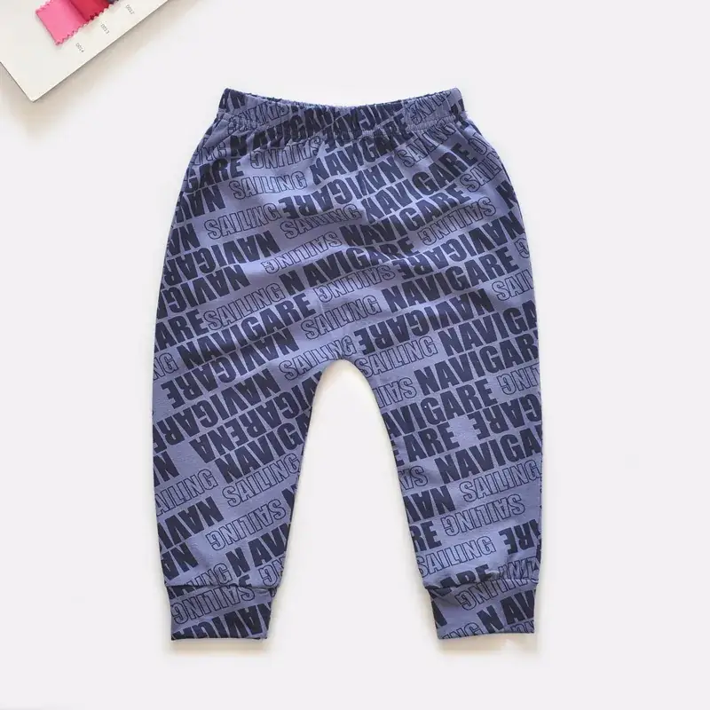 Baby Cotton Mosquito-Proof Camouflage Pants Grey - Image 8