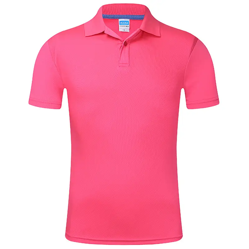 White Unisex Polo Shirt with Logo Collar - Image 10