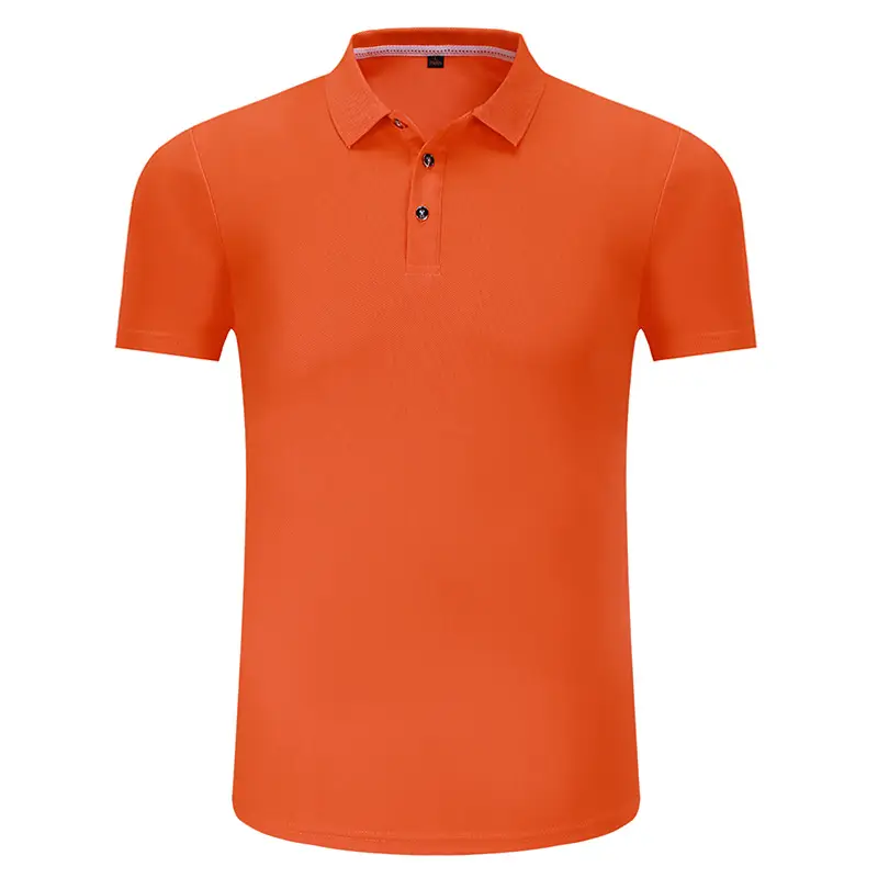 White Unisex Polo Shirt with Logo Collar - Image 7