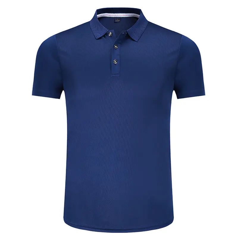 White Unisex Polo Shirt with Logo Collar - Image 9