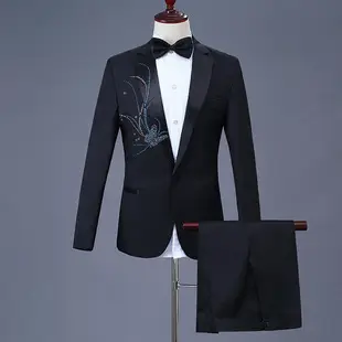 Men's White Chorus Shirt with Bow Tie Slim Fit — feature 3