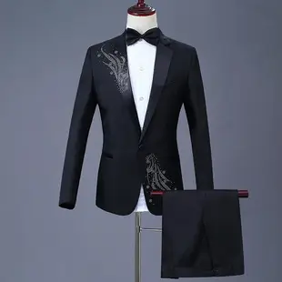 Men's White Chorus Shirt with Bow Tie Slim Fit — feature 7