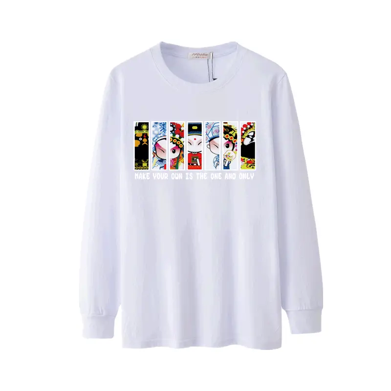 Men Cotton Graphic T-Shirt Red Plus Size - Image 7