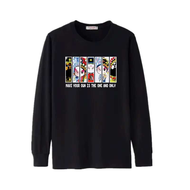 Men Cotton Graphic T-Shirt Red Plus Size - Image 10