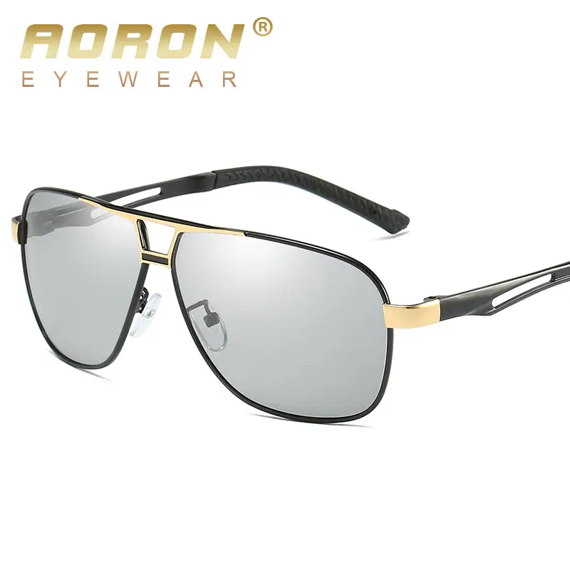 HD Polarized Aluminum Sunglasses for Men Yellow - Image 10