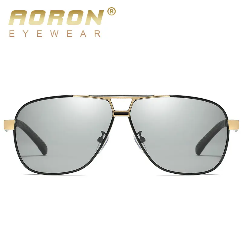 HD Polarized Aluminum Sunglasses for Men Yellow - Image 11