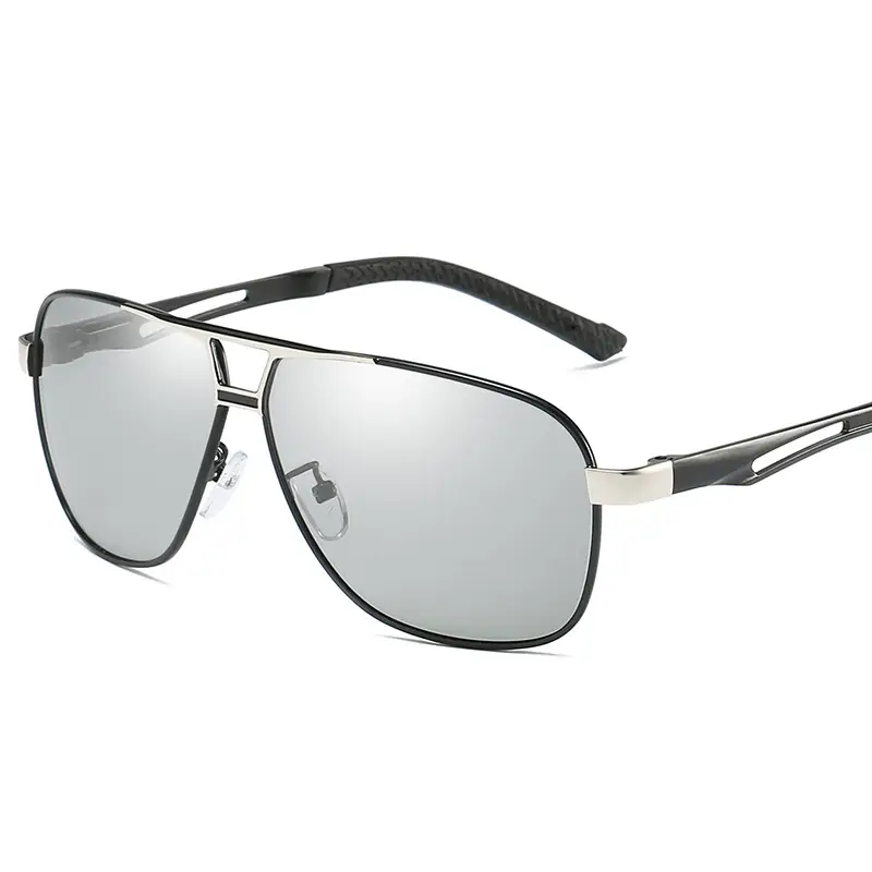 HD Polarized Aluminum Sunglasses for Men Yellow - Image 2