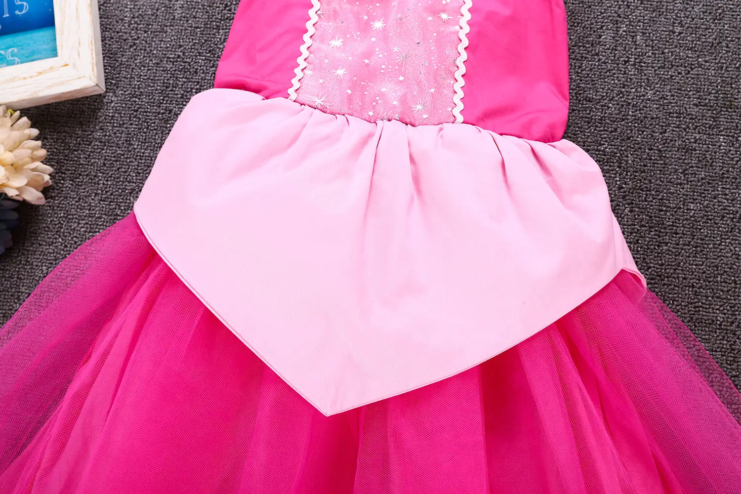 Pink Cotton Princess Dress for Girls Summer 2018 — feature 10