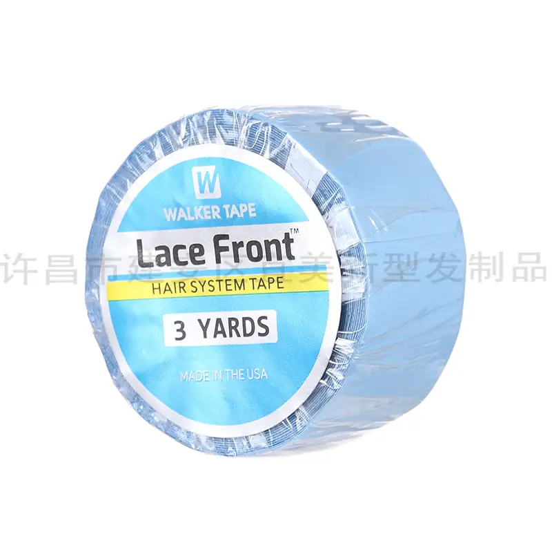 Blue Lace Front Support Tape for Hair Replacement Blocks — feature 6