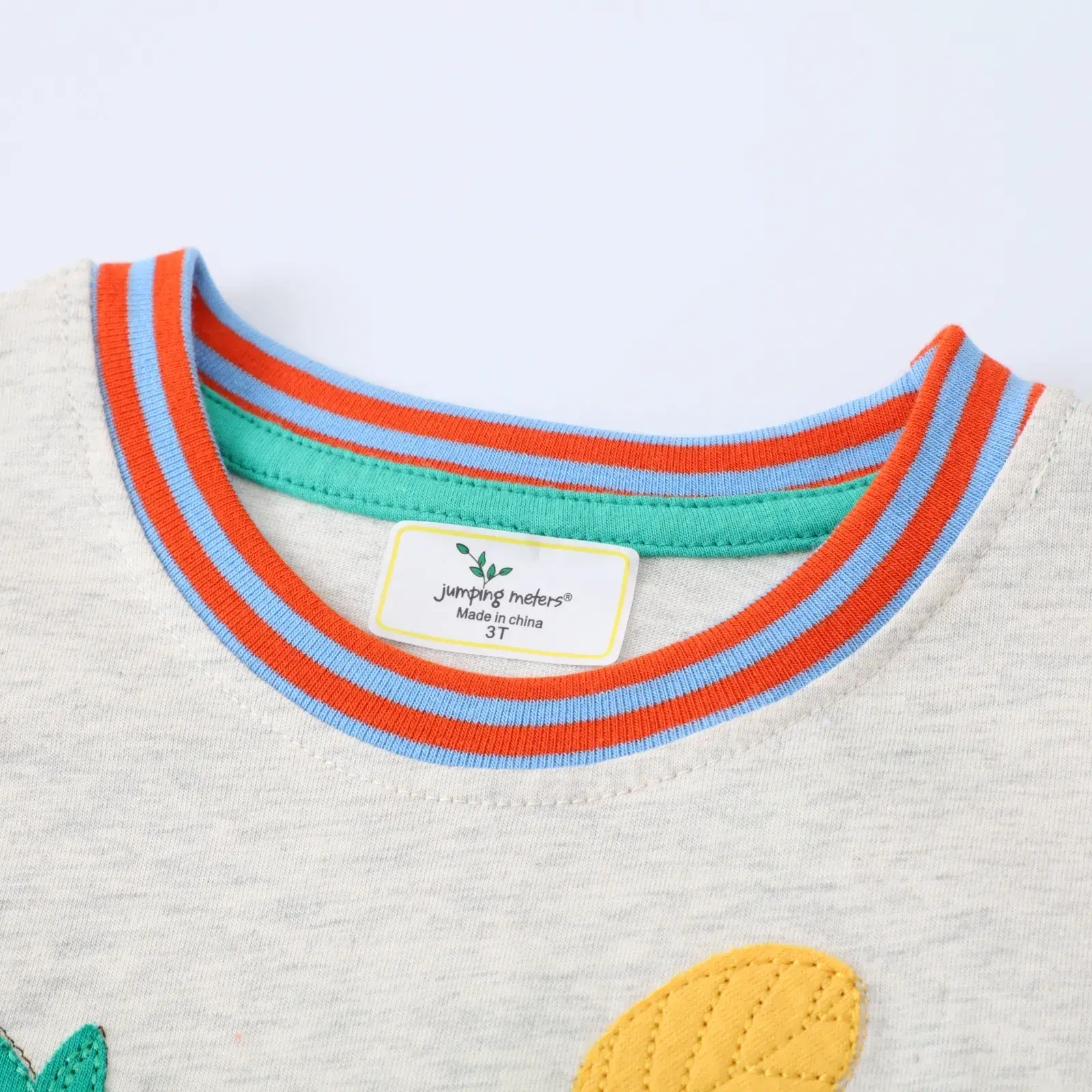 Girls Cotton Squirrel Print Dress Long Sleeve European Style - Image 4