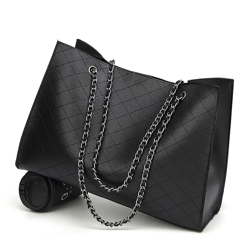 Black Rhombus Shoulder Bag for Women 2023 - Image 7