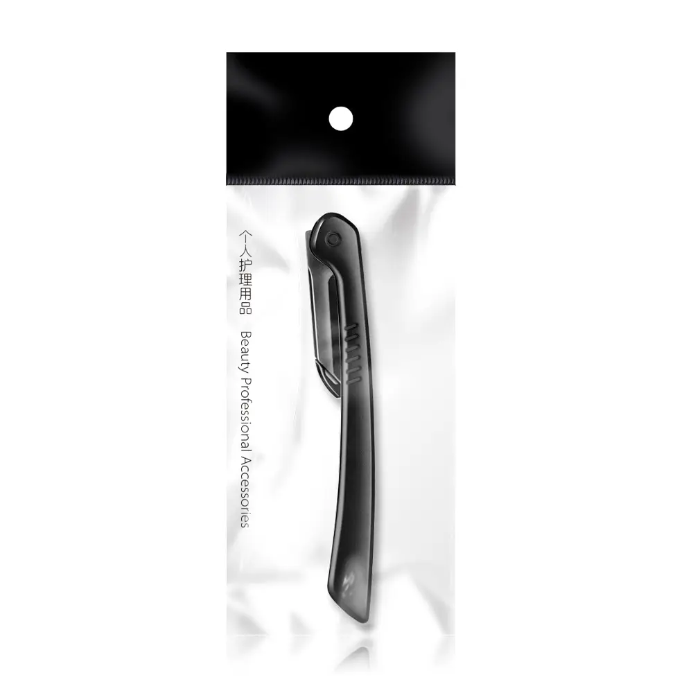 Black Macro Protection Eyebrow Scraping Razor - Image 12