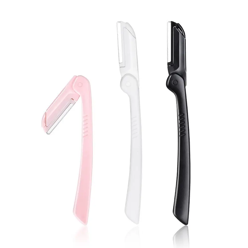 Black Macro Protection Eyebrow Scraping Razor — feature 2